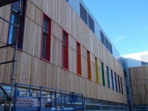 Multi coloured panels
